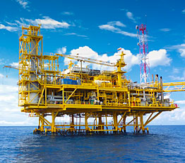 Industrial Oil Platform